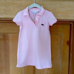 Lacoste polo dress - pale salmon